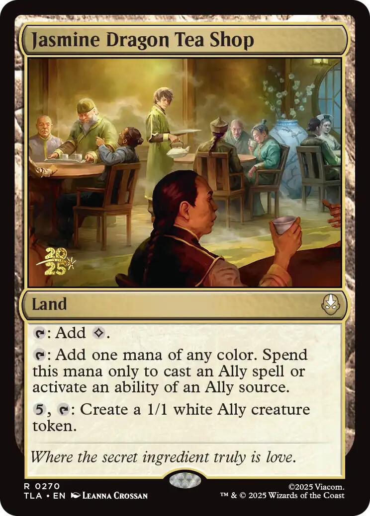 Jasmine Dragon Tea Shop [Avatar: The Last Airbender Prerelease Cards] | Boutique FDB TCG