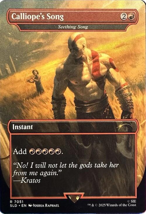 Calliope's Song - Seething Song [Secret Lair Drop Series] | Boutique FDB TCG