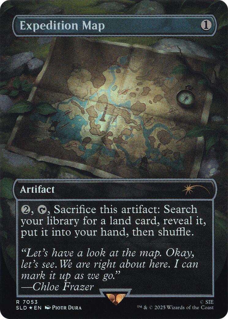 Expedition Map (Rainbow Foil) [Secret Lair Drop Series] | Boutique FDB TCG