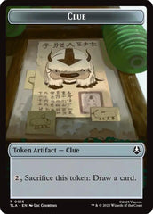 Ally (0004) // Clue (0015) Double-Sided Token [Avatar: The Last Airbender Tokens] | Boutique FDB TCG