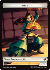 Ally (0007) // Clue (0018) Double-Sided Token [Avatar: The Last Airbender Tokens] | Boutique FDB TCG