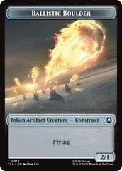 Ballistic Boulder // Soldier (0011) Double-Sided Token [Avatar: The Last Airbender Tokens] | Boutique FDB TCG
