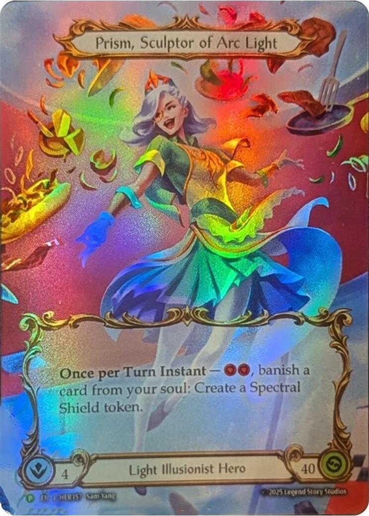 Prism, Sculptor of Arc Light [HER157] (Promo)  Rainbow Foil | Boutique FDB TCG