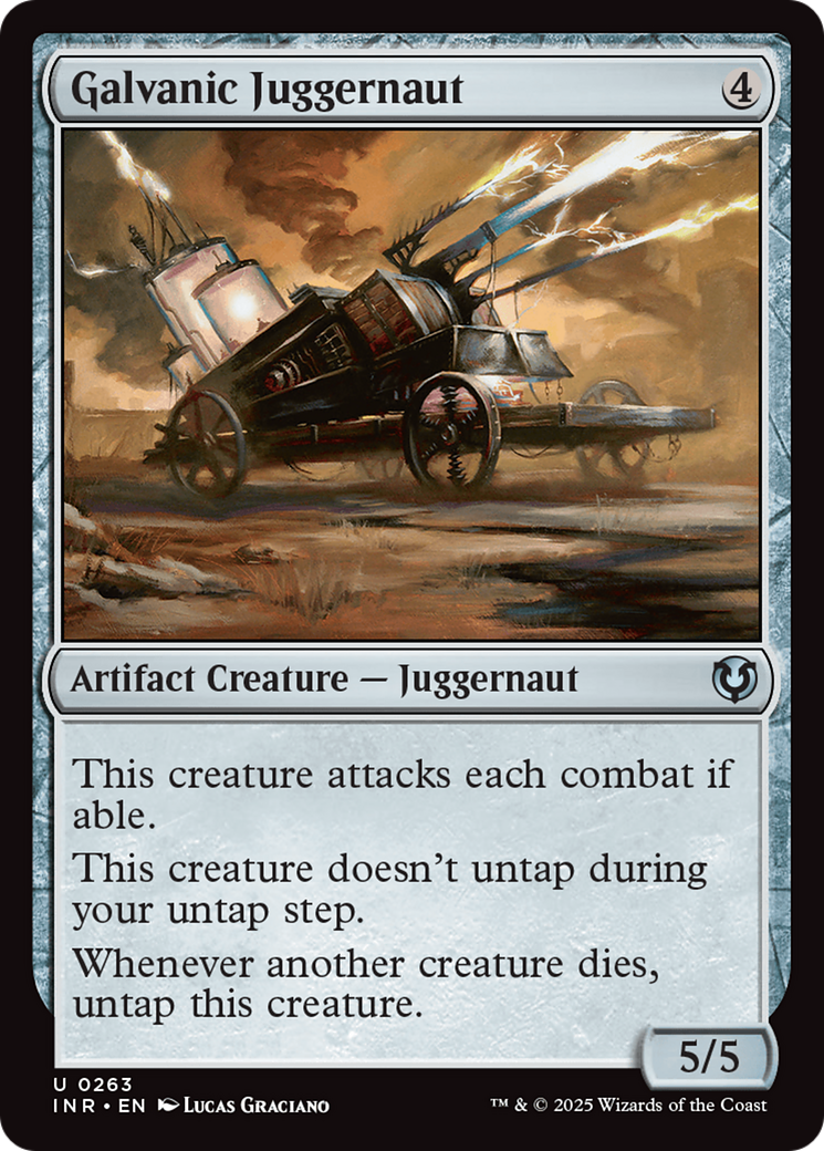 Galvanic Juggernaut [Innistrad Remastered] | Boutique FDB TCG