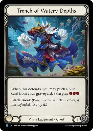 Trench of Watery Depths [PEN168] (Compendium of Rathe) | Boutique FDB TCG