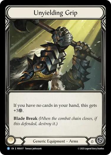 Unyielding Grip [PEN317] (Compendium of Rathe) | Boutique FDB TCG