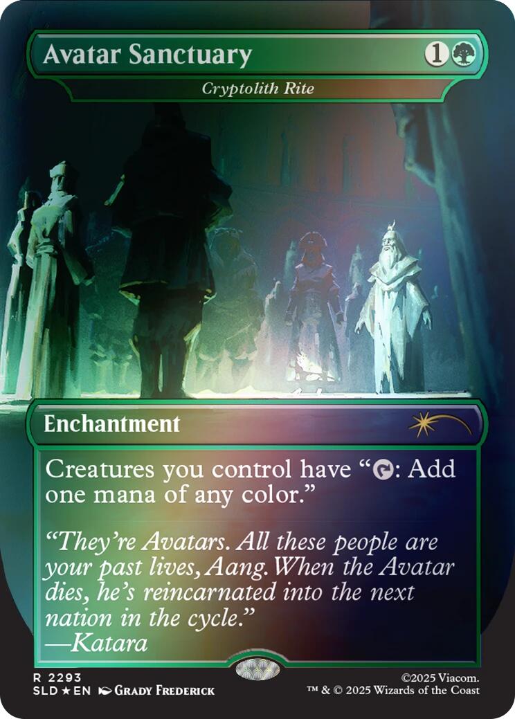 Avatar Sanctuary - Cryptolith Rite (Rainbow Foil) [Secret Lair Drop Series] | Boutique FDB TCG