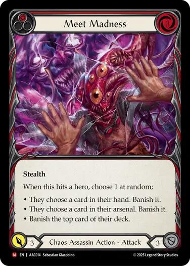 Meet Madness [AAC014] (Armory Deck: Arakni) | Boutique FDB TCG