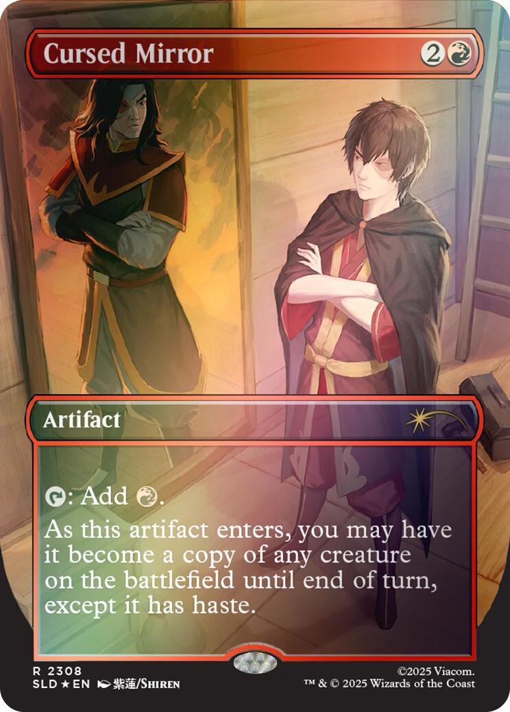 Cursed Mirror (Rainbow Foil) [Secret Lair Drop Series] | Boutique FDB TCG