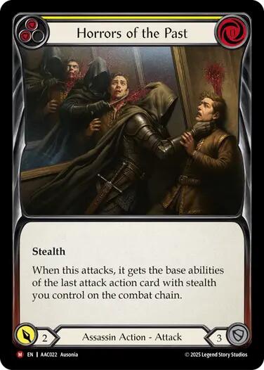 Horrors of the Past [AAC022] (Armory Deck: Arakni) | Boutique FDB TCG
