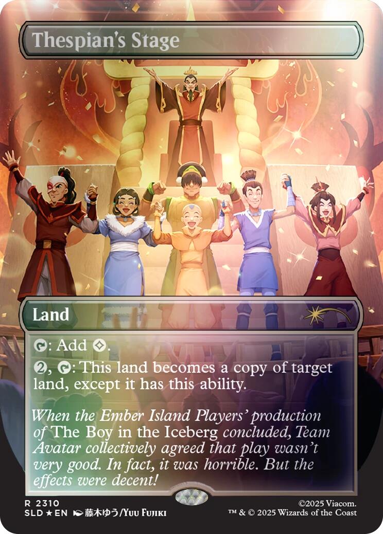 Thespian's Stage (2310) (Rainbow Foil) [Secret Lair Drop Series] | Boutique FDB TCG