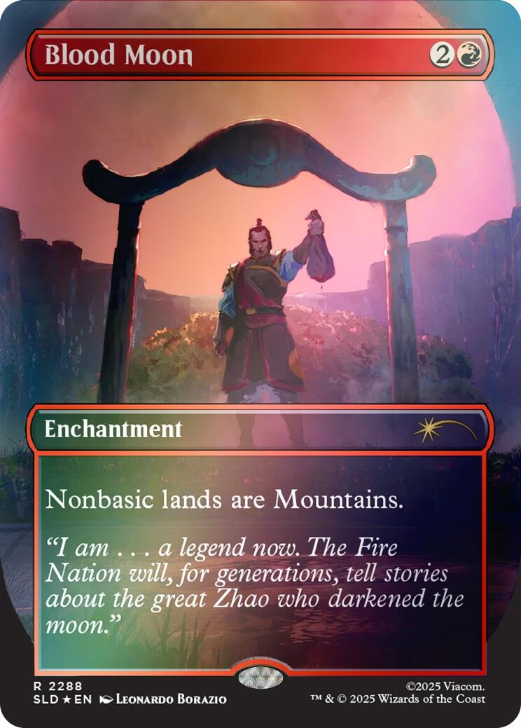 Blood Moon (Rainbow Foil) [Secret Lair Drop Series] | Boutique FDB TCG