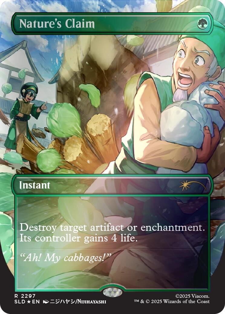 Nature's Claim (Rainbow Foil) [Secret Lair Drop Series] | Boutique FDB TCG