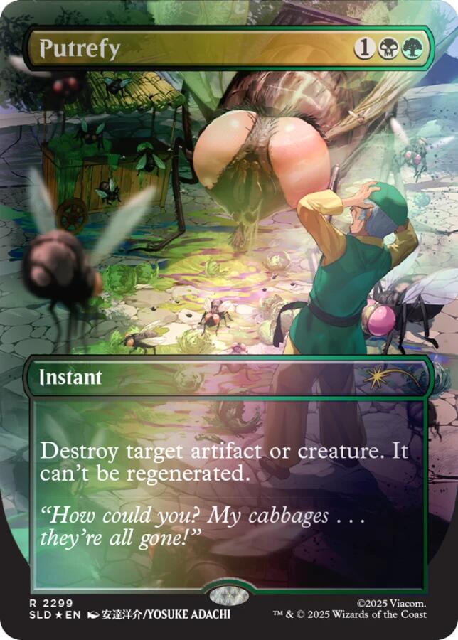 Putrefy (Rainbow Foil) [Secret Lair Drop Series] | Boutique FDB TCG