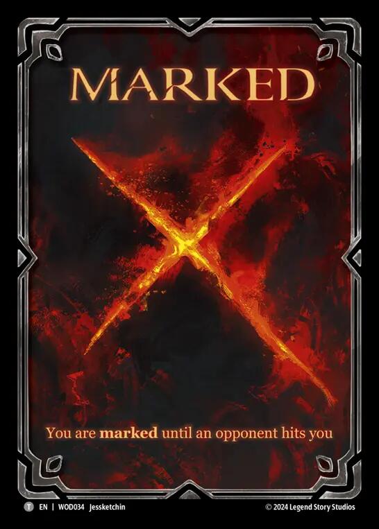 Marked [WOD034] (The Hunted Arakni, Web of Deceit Blitz Deck) | Boutique FDB TCG