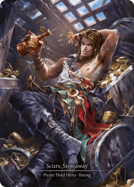 Scurv, Stowaway [HER143] (Promo)  Cold Foil | Boutique FDB TCG