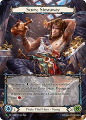 Scurv, Stowaway [HER143] (Promo)  Cold Foil | Boutique FDB TCG