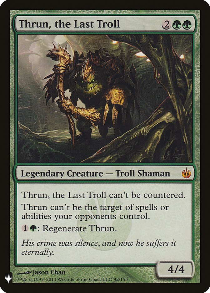 Thrun, the Last Troll [Mystery Booster] | Boutique FDB TCG