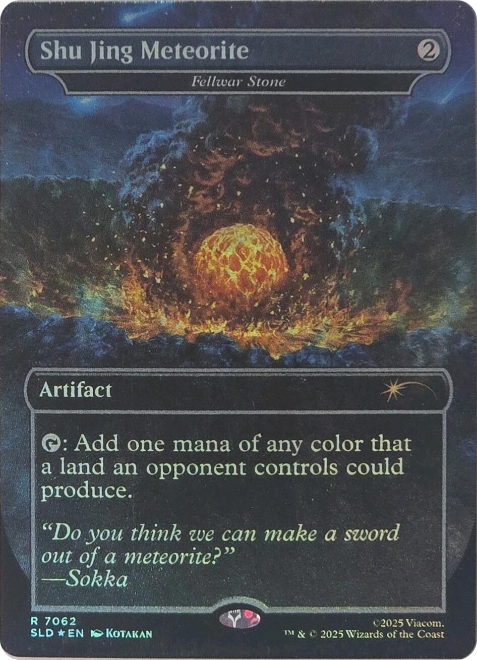 Shu Jing Meteorite - Fellwar Stone (Rainbow Foil) [Secret Lair Drop Series] | Boutique FDB TCG