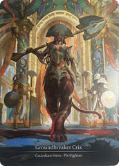 Groundbreaker Crix [HER155] (Promo)  Cold Foil | Boutique FDB TCG