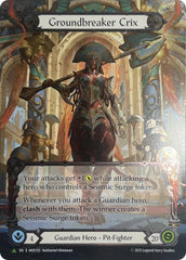 Groundbreaker Crix [HER155] (Promo)  Cold Foil | Boutique FDB TCG