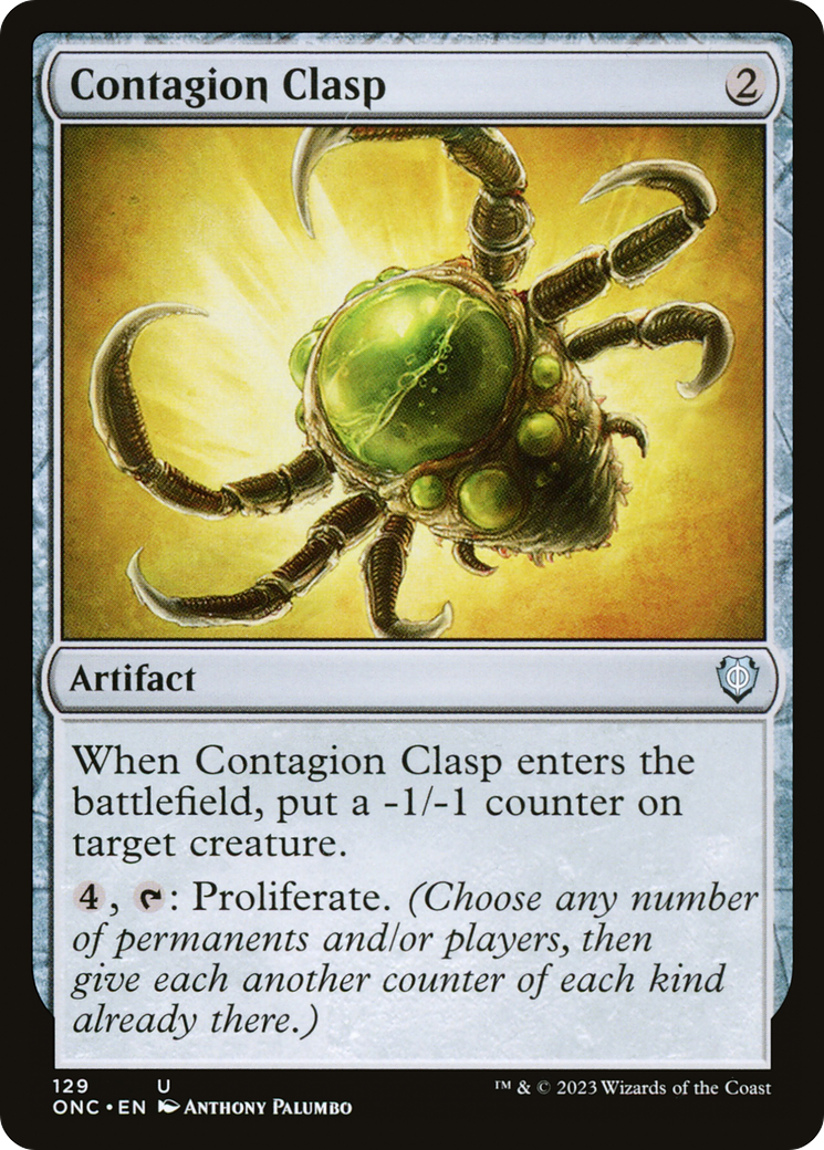 Contagion Clasp [Phyrexia: All Will Be One Commander] | Boutique FDB TCG