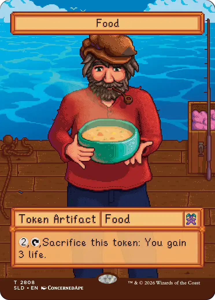 Food Token (2808) [Secret Lair Drop Series] | Boutique FDB TCG