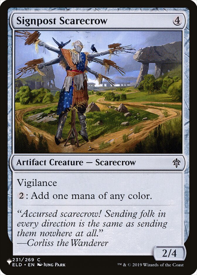 Signpost Scarecrow [The List] | Boutique FDB TCG