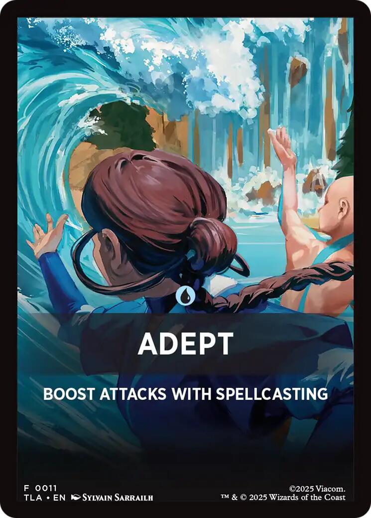 Adept Theme Card [Avatar: The Last Airbender Tokens] | Boutique FDB TCG