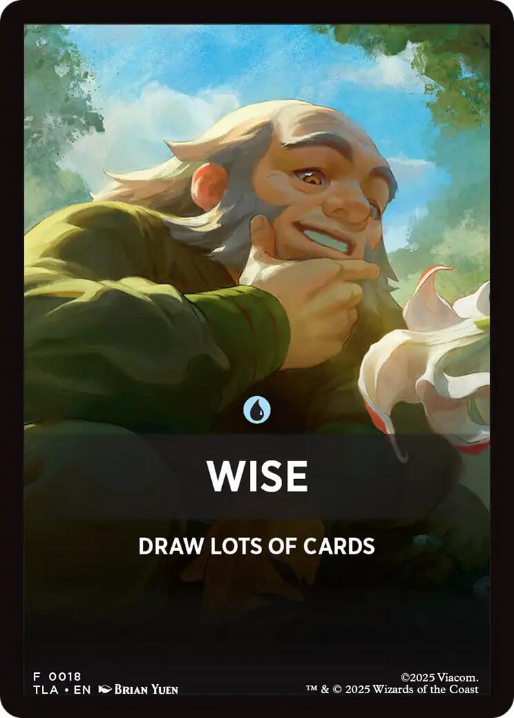 Wise Theme Card [Avatar: The Last Airbender Tokens] | Boutique FDB TCG