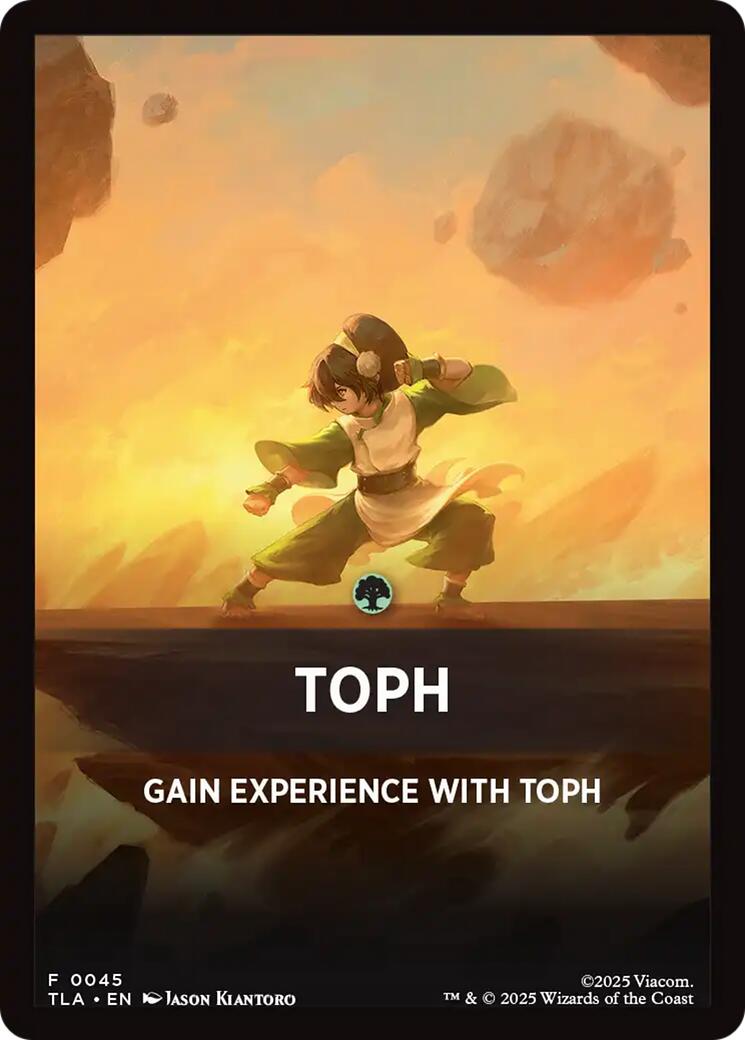 Toph Theme Card [Avatar: The Last Airbender Tokens] | Boutique FDB TCG