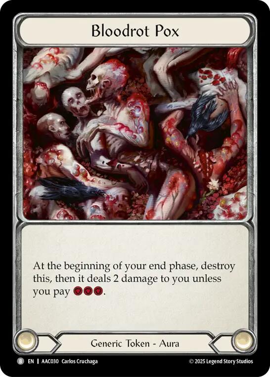 Bloodrot Pox [AAC030] (Armory Deck: Arakni) | Boutique FDB TCG