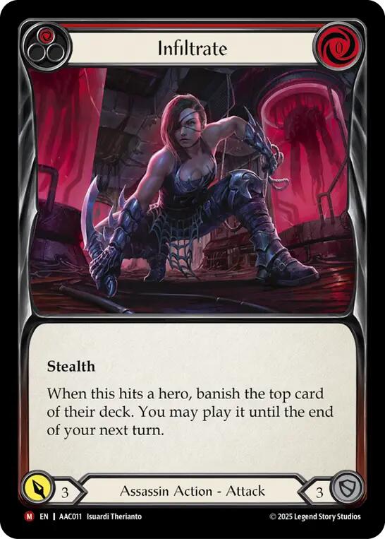 Infiltrate [AAC011] (Armory Deck: Arakni) | Boutique FDB TCG