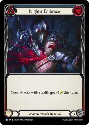 Night's Embrace [AAC028] (Armory Deck: Arakni) | Boutique FDB TCG