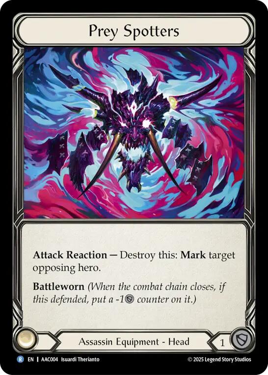 Prey Spotters [AAC004] (Armory Deck: Arakni)  Rainbow Foil | Boutique FDB TCG