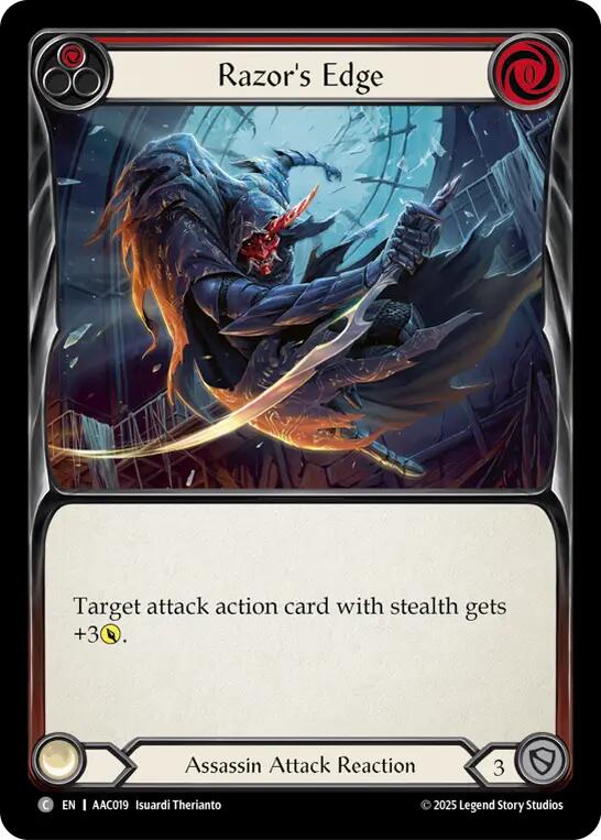 Razor's Edge [AAC019] (Armory Deck: Arakni) | Boutique FDB TCG