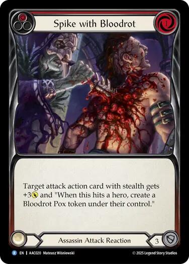 Spike with Bloodrot [AAC020] (Armory Deck: Arakni) | Boutique FDB TCG