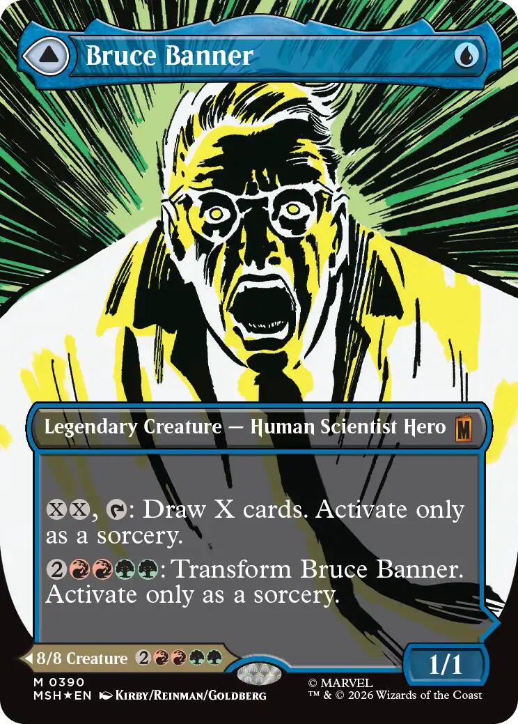 Bruce Banner (Borderless) [Marvel Super Heroes] | Boutique FDB TCG