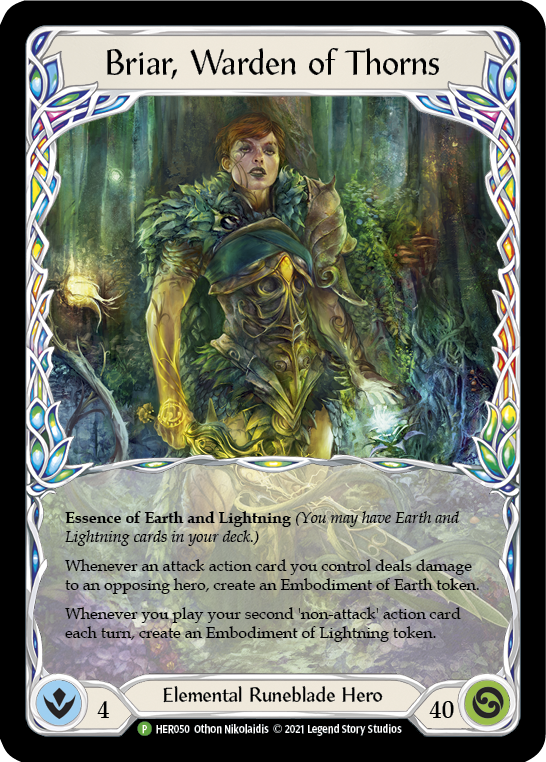 Briar, Warden of Thorns [HER050] (Promo)  Rainbow Foil | Boutique FDB TCG