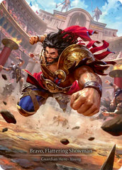 Bravo, Flattering Showman [HER154] (Promo)  Cold Foil | Boutique FDB TCG