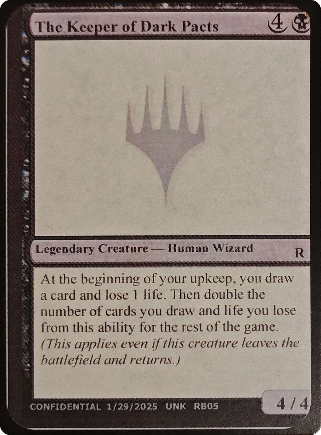 The Keeper of Dark Pacts [Unknown Event] | Boutique FDB TCG