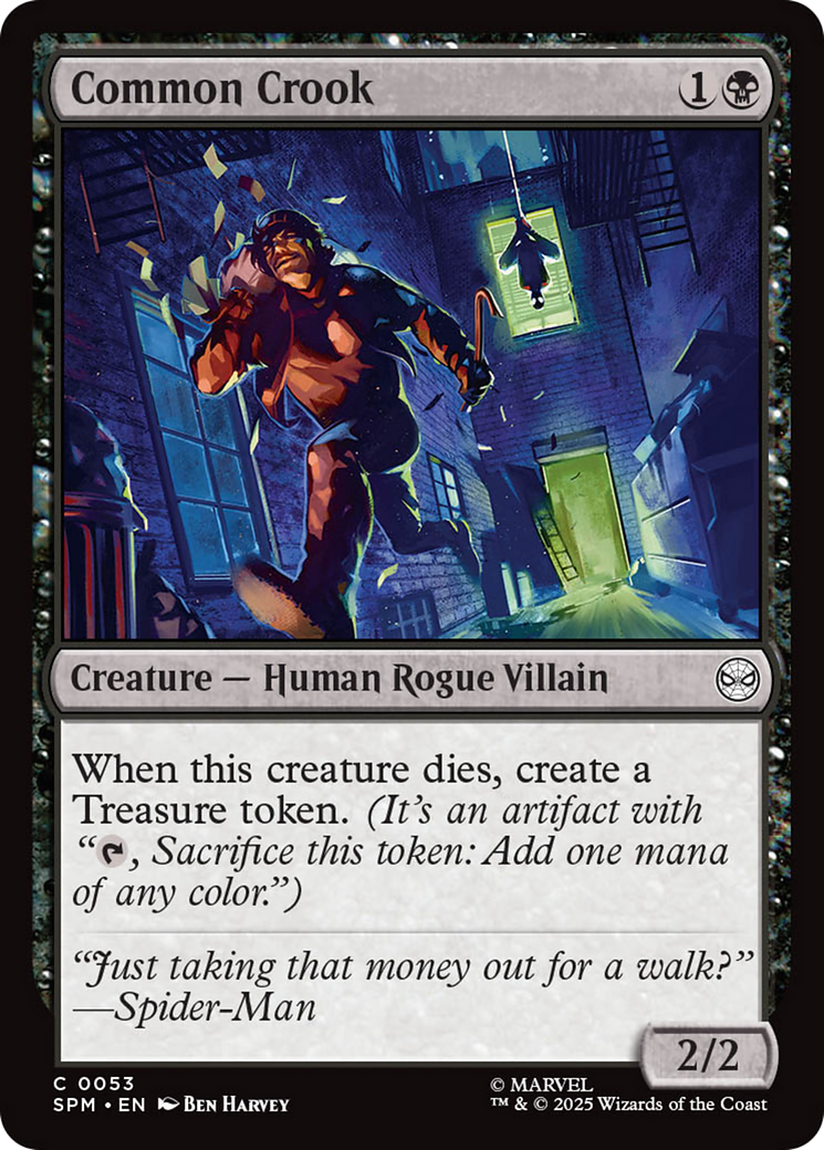 Common Crook [Marvel's Spider-Man] | Boutique FDB TCG