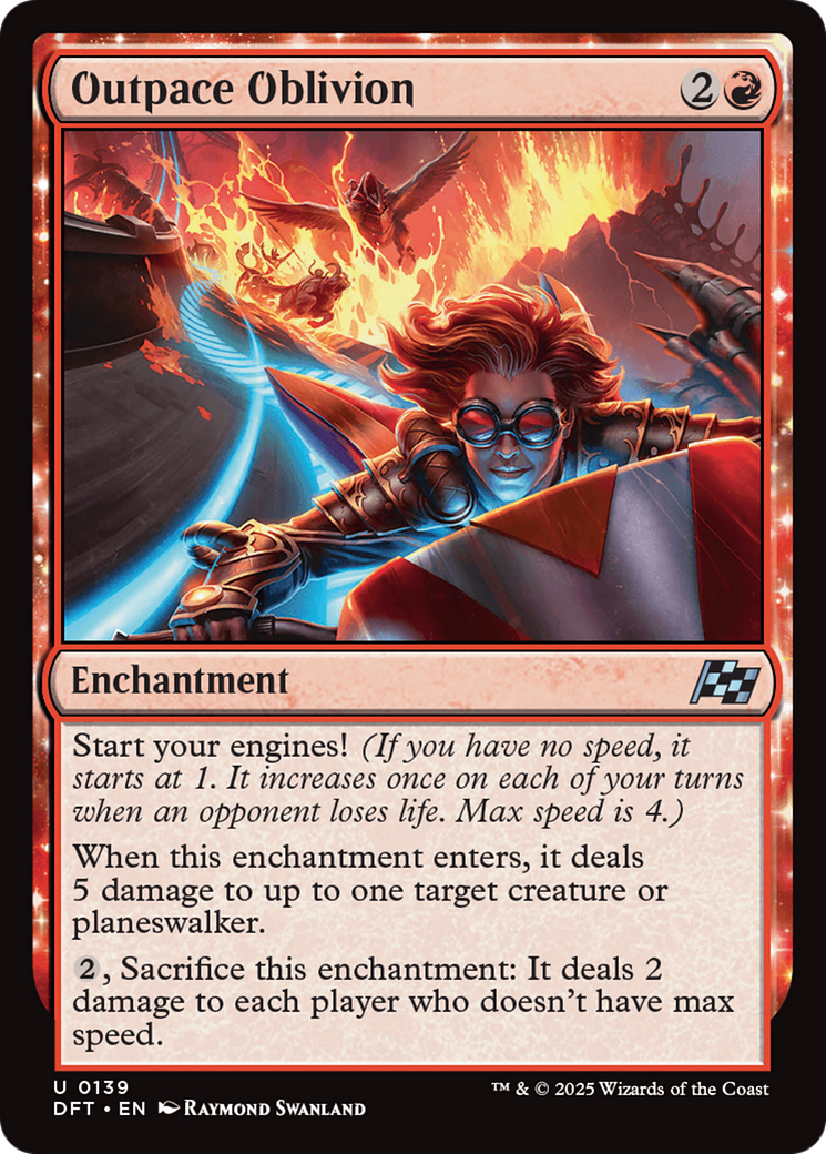 Outpace Oblivion [Aetherdrift] | Boutique FDB TCG