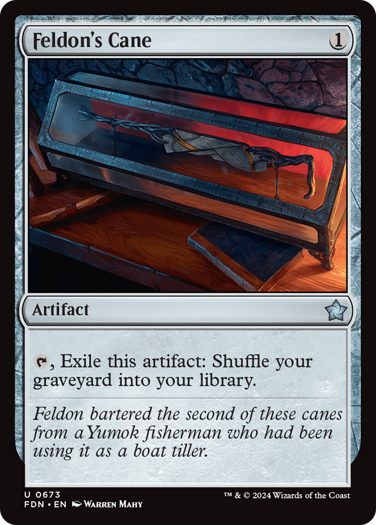 Feldon's Cane [Foundations] | Boutique FDB TCG