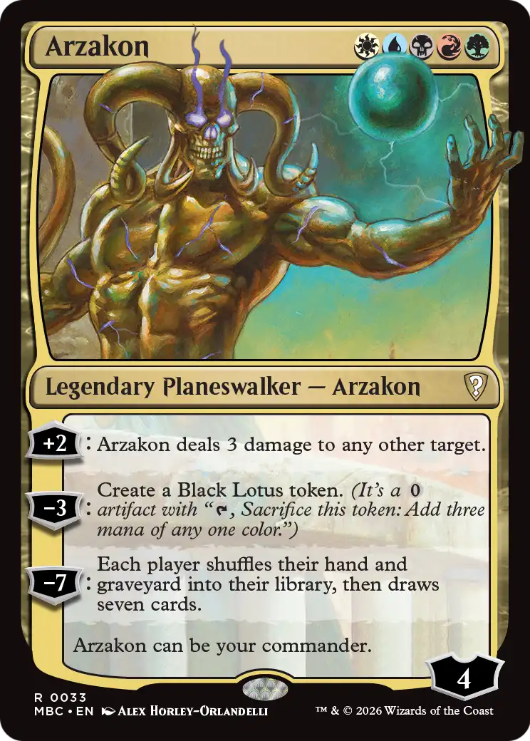 Arzakon [Mystery Booster: Commander Edition] | Boutique FDB TCG