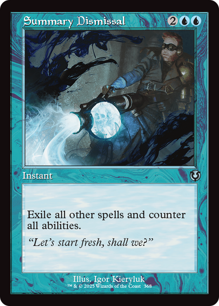 Summary Dismissal (Retro Frame) [Innistrad Remastered] | Boutique FDB TCG