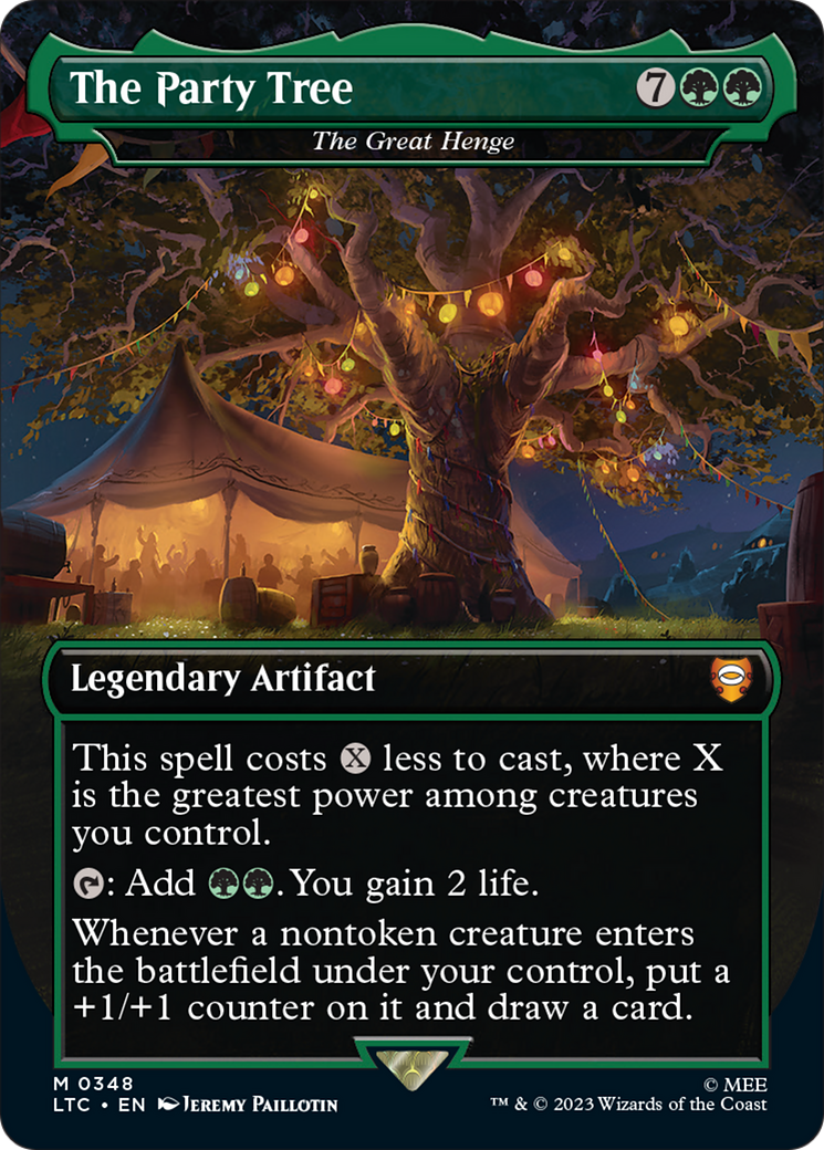 The Party Tree - The Great Henge [The Lord of the Rings: Tales of Middle-Earth Commander] | Boutique FDB TCG