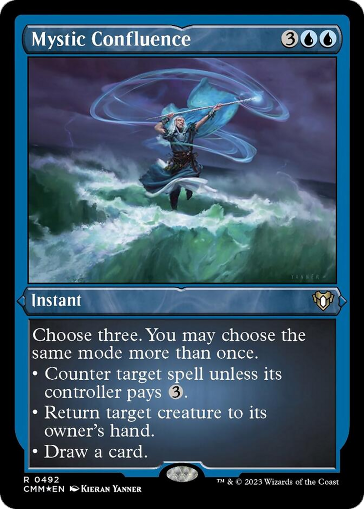 Mystic Confluence (Foil Etched) [Commander Masters] | Boutique FDB TCG