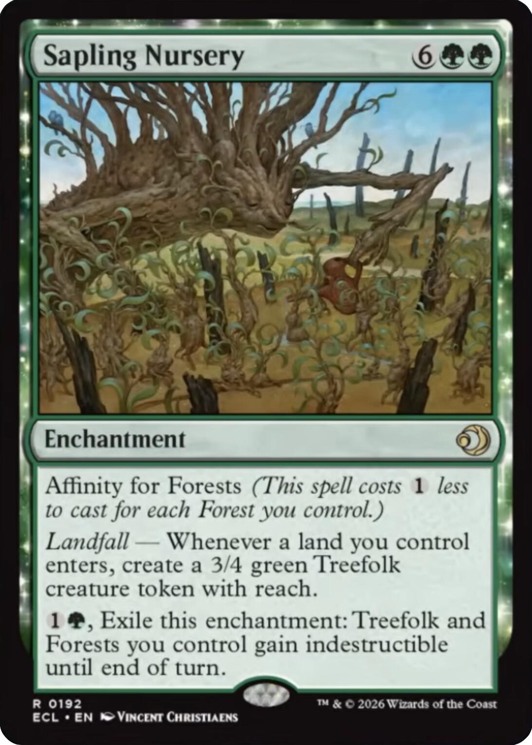Sapling Nursery [Lorwyn Eclipsed] | Boutique FDB TCG