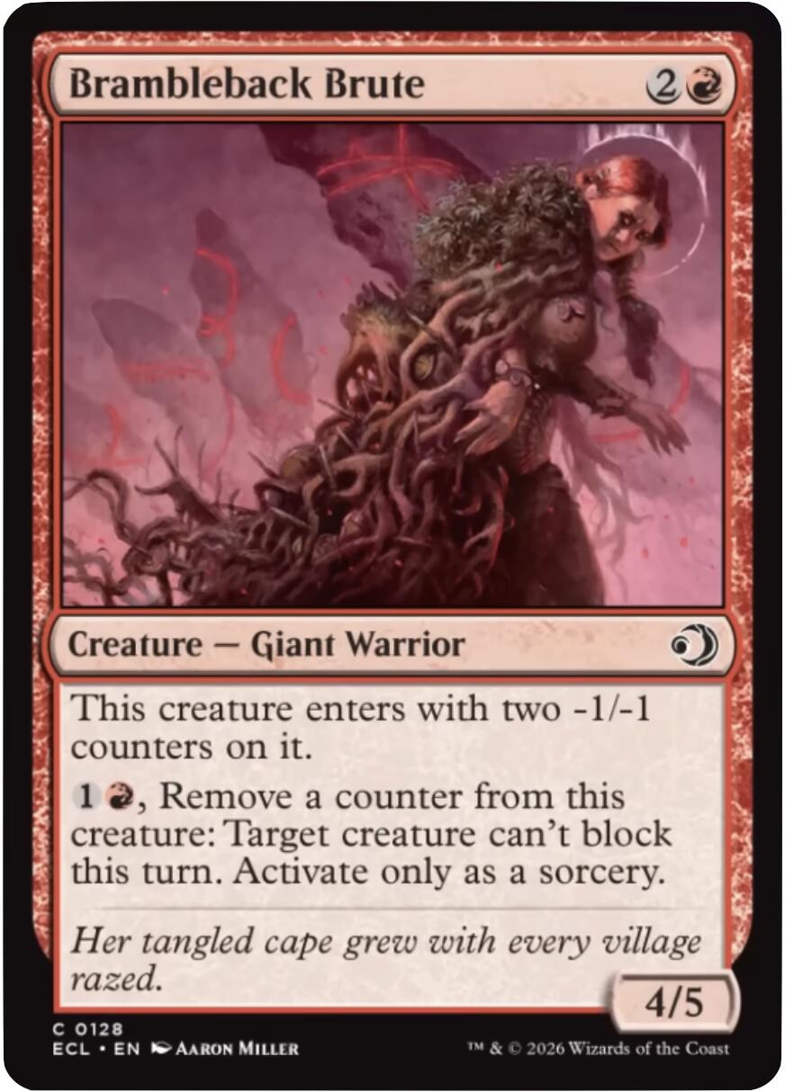 Brambleback Brute [Lorwyn Eclipsed] | Boutique FDB TCG